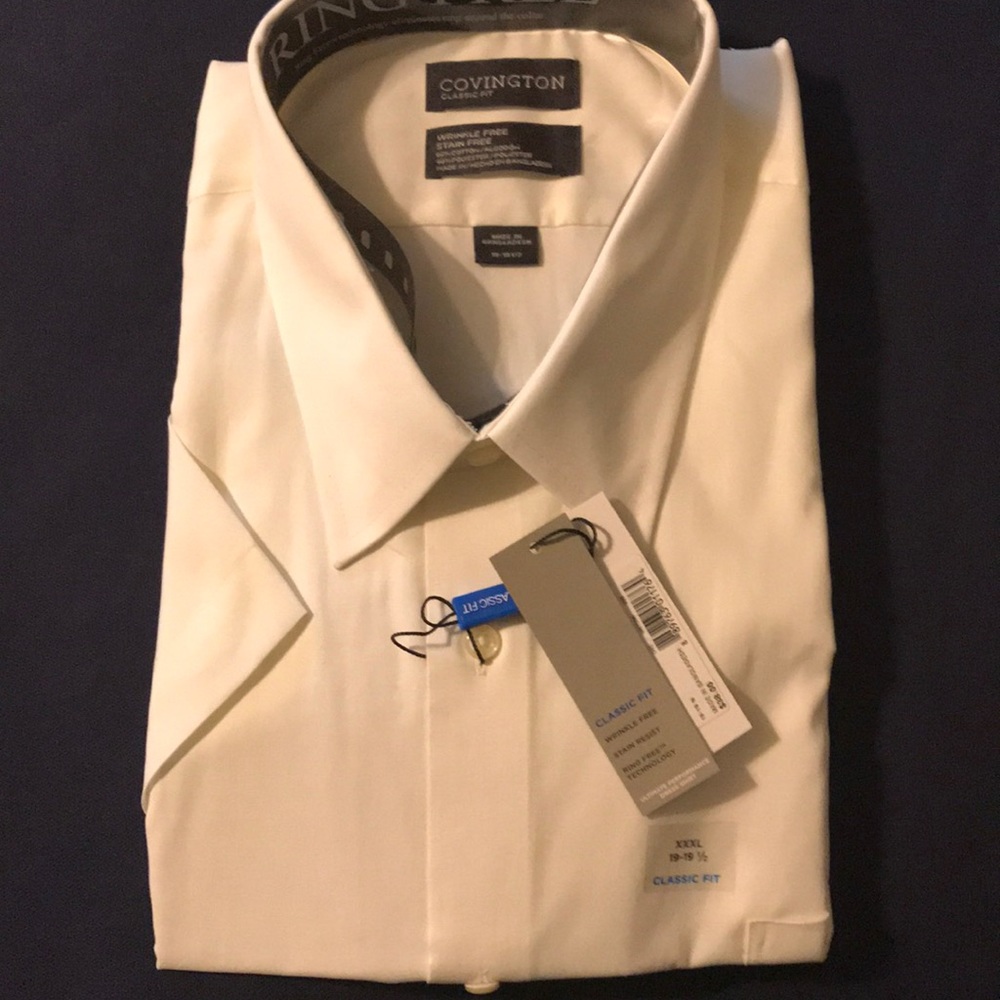 Cream Short Sleeve Shirt